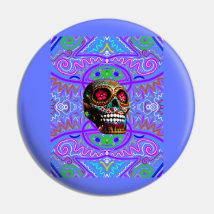 Sugar Skull Pin