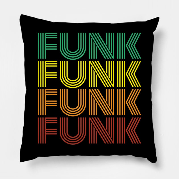 Funk Retro Pillow by Rayrock76