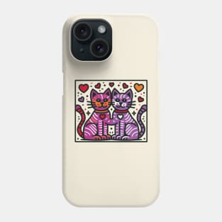 Love Cats - Keith Haring Inspired Phone Case