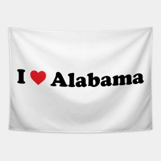 I Love Alabama Tapestry