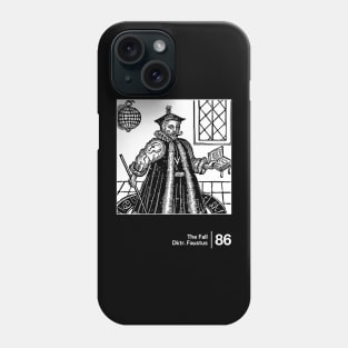 Dktr Faustus - Minimal Style Graphic Artwork Design Phone Case