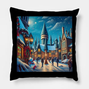 Christmas Town Pillow