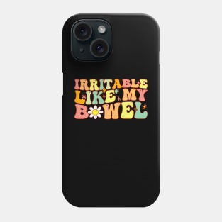 Groovy Irritable Bowel IBS Awareness My Tummy Hurts Phone Case