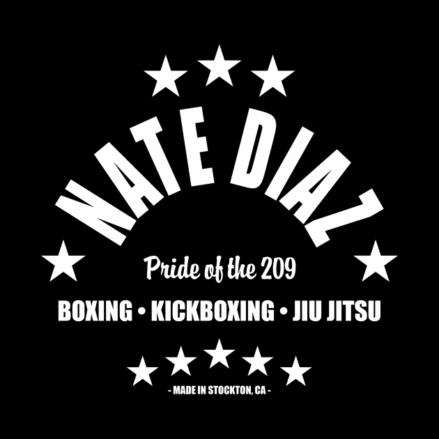 Nate Diaz Pride of Stockton by SavageRootsMMA