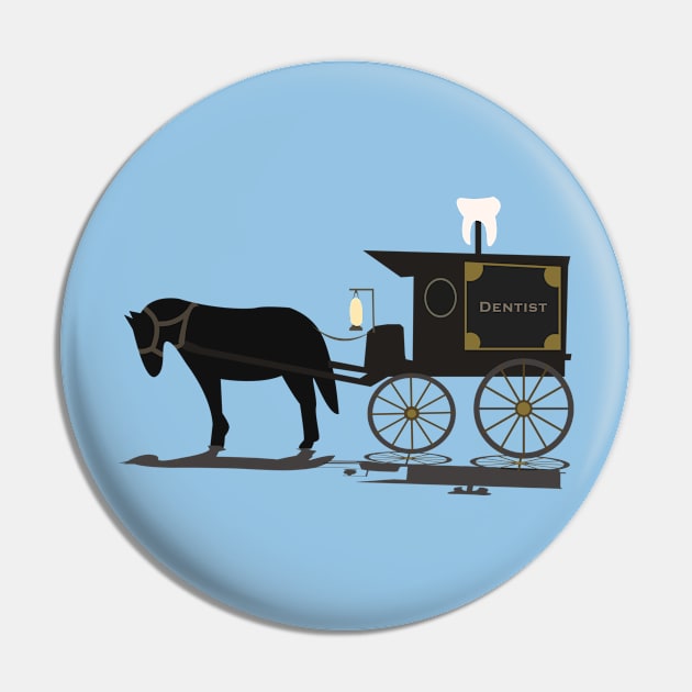 Tooth Wagon - Django Pin by Pasan-hpmm