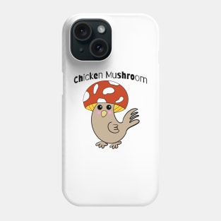 Chicken Mushroom Phone Case