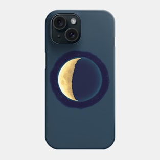 Half Moon Painting Phone Case