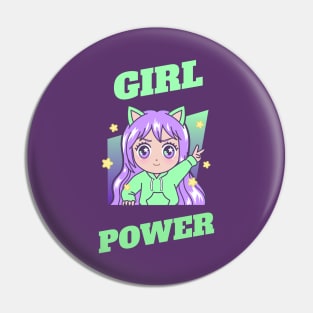 Girl Power Pin