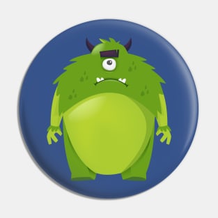 Green Monster Pin