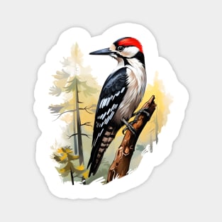 Woodpecker Magnet