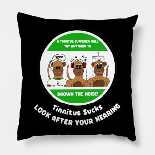 Tinnitus Sufferer Pillow