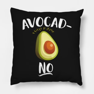 Avocad-no Pillow