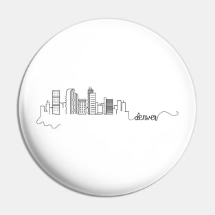 Denver City Signature Pin