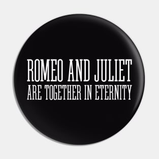 Romeo And Juliet Pin