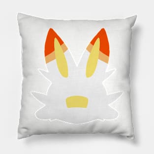 Fire bunny Pillow