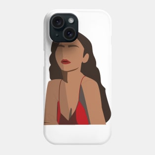 Zendaya Digital Portrait Phone Case