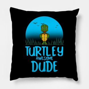 AWESOME  Funny Turtle Pillow