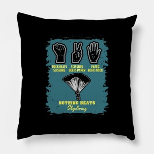 Skydiving Skydive Skydiver Parachuting Gift Pillow