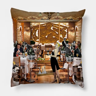 Posh Dinners Pillow