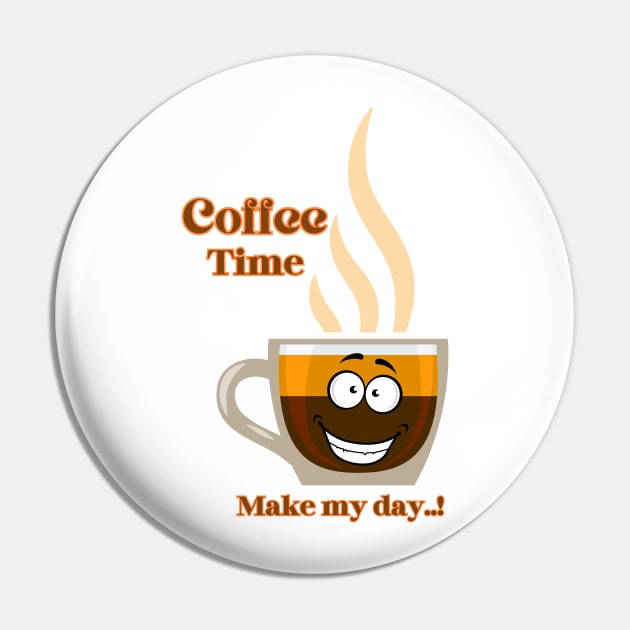 Coffee Time Pin by Cachorro 26