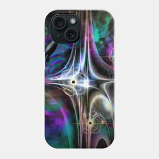 Gravity dots in Universe Phone Case