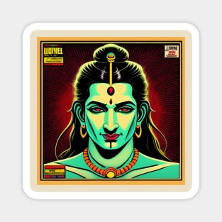 Dancing With Lord Shiva Vinyl Record Vol. 6 Magnet