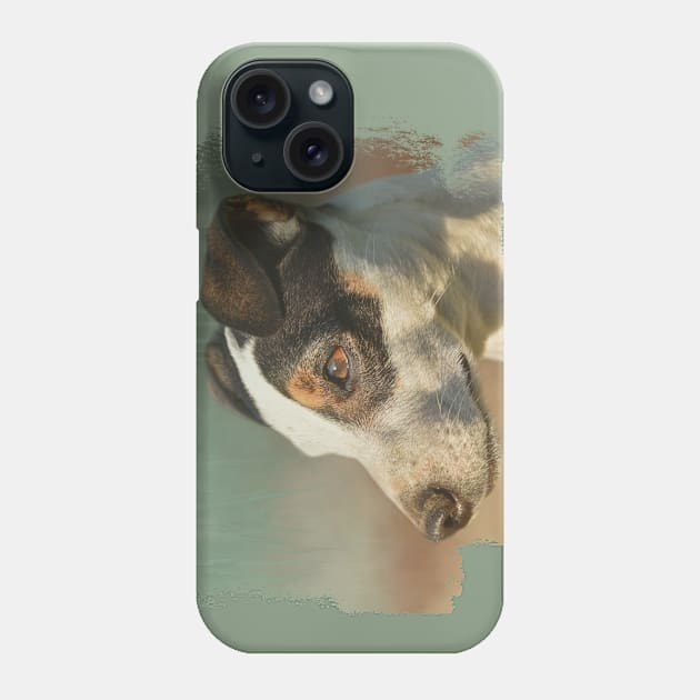 Handsome Jack Russell Terrier Portrait Phone Case by Elisabeth Lucas