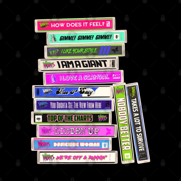 THE MISFITS Songs Cassettes / Jem and the Holograms by darklordpug