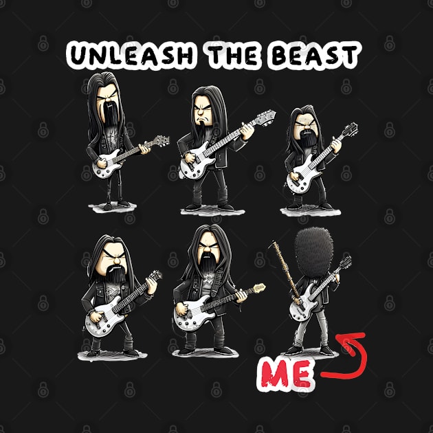 Rock 'n' Roll Showdown: Unleash the Beast by Toonstruction