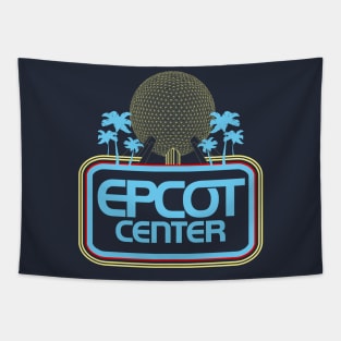 Epcot Center Throwback Version 1 Tapestry