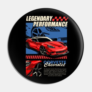 Legendary Performance Corvette C6 Pin