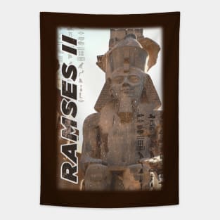 Ramses II, the King of Ancient Egypt Tapestry