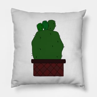 Cute Cactus Design #50: Chunky Toe Cactus Pillow