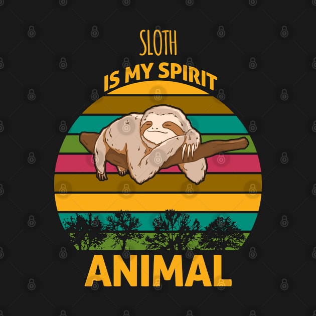 Sloth Spirit Animal by PrimedesignsArt 