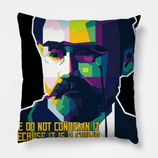 Emile Durkheim Pillow