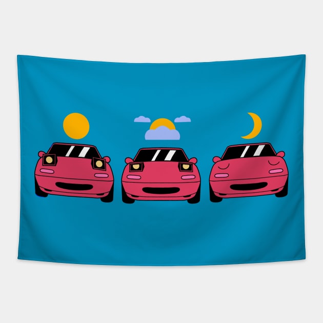 MIATA V3 Tapestry by GRIFINITY