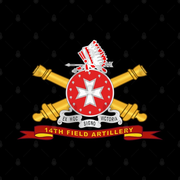 14th Field Artillery w Br - Ribbon by twix123844