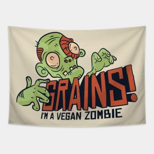 Vegan Zombie Tapestry