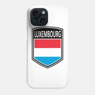 Flag Shield - Luxembourg Phone Case