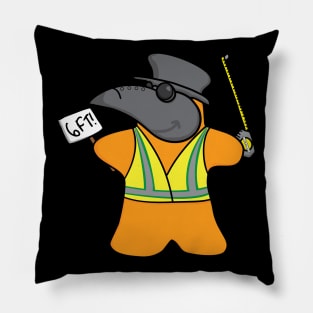 Plague Doctor Peccy Social Distancing Pillow