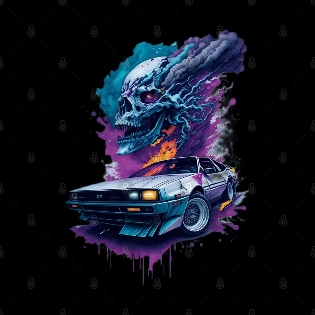 Summer Art DMC DeLorean by Shop Goods