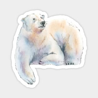 Polar Bear Relaxing Magnet