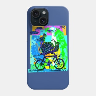 Earth Day Recycling Snail 3 Phone Case