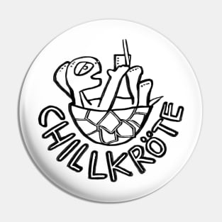 Chillen, Chillkröte, Schildkröte Pin