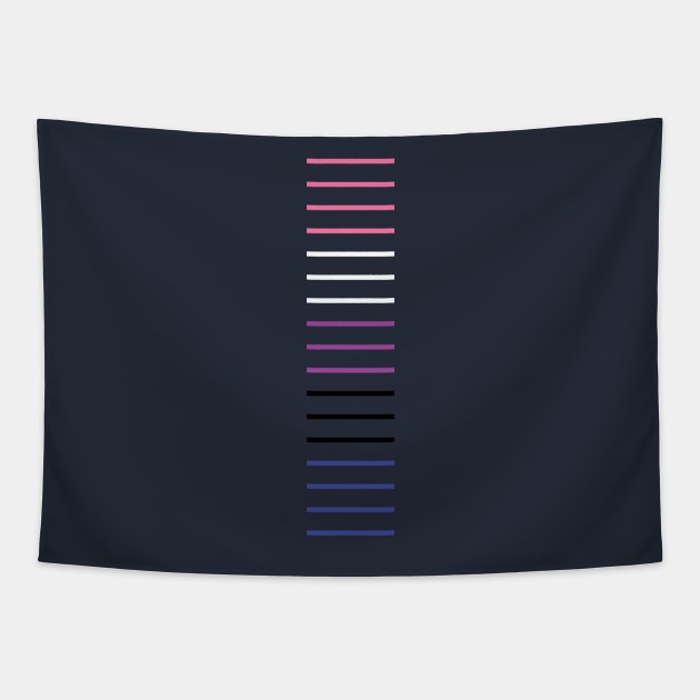 Genderfluid Pride Tapestry by LanakilaStudio