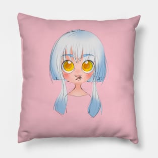 Yellow Eyes Pillow