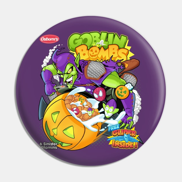 Goblin Bombs Pin by harebrained