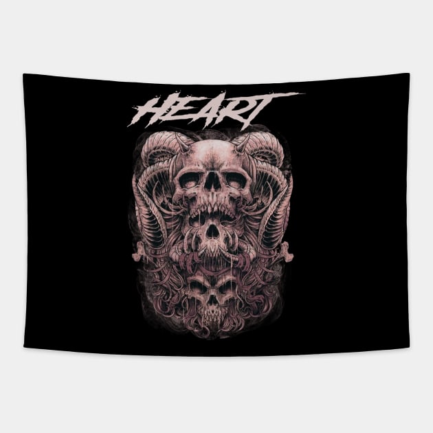 HEART BAND Tapestry by batubara.studio