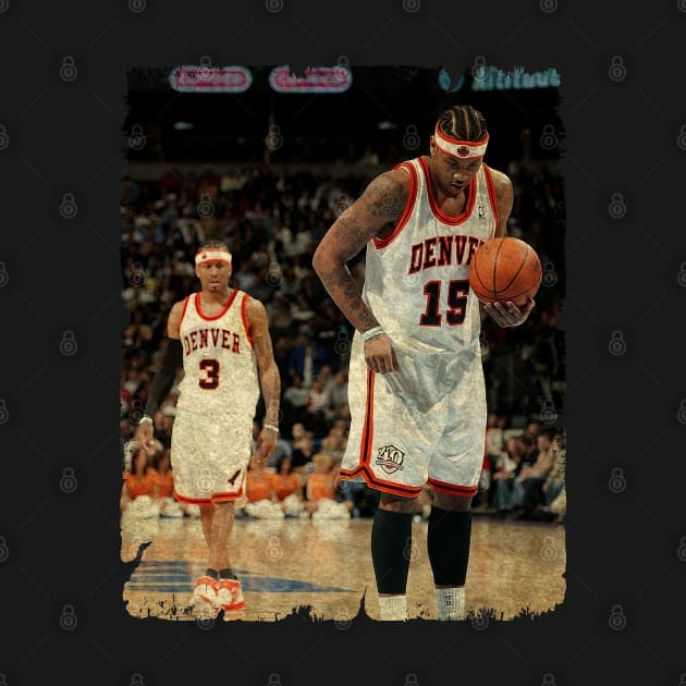 Carmelo Anthony and Allen Iverson by Wendyshopart