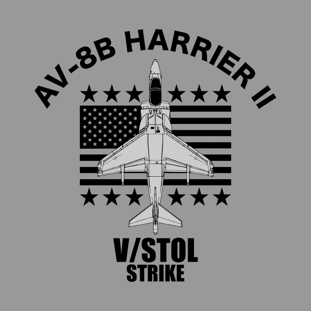 AV8B Harrier II by Tailgunnerstudios